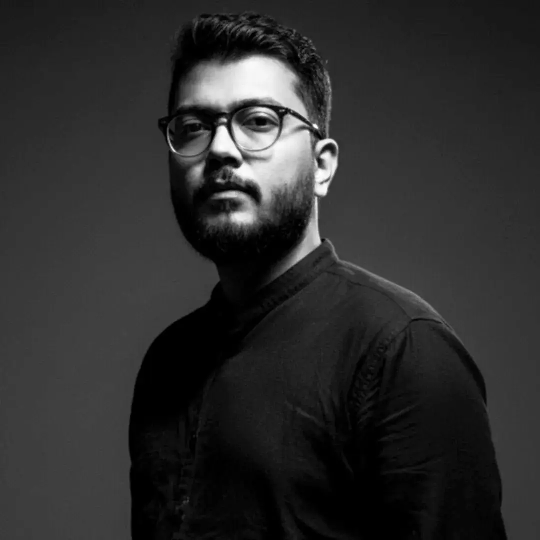Portrait of founder Riju Ganguly